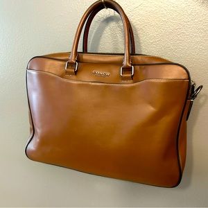 Men’s Coach Leather Briefcase